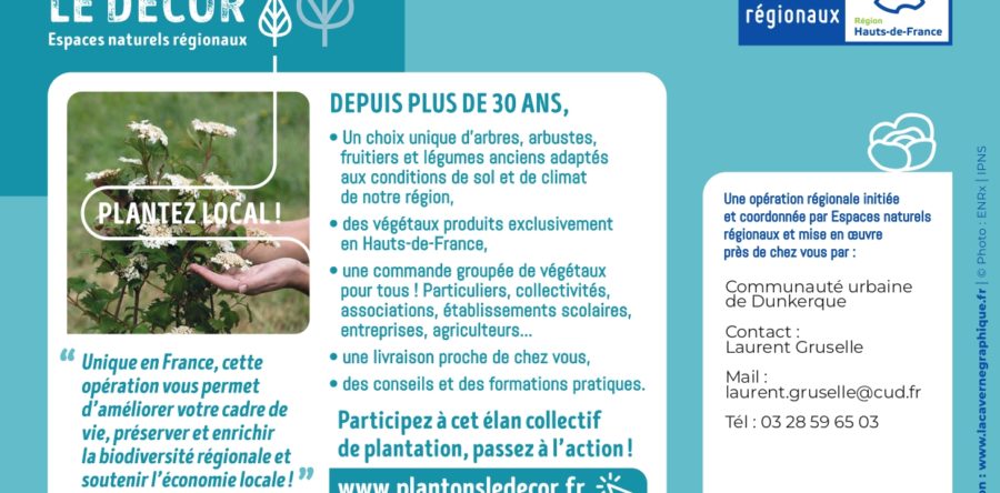 Opération Plantons le Décor avec la CUD